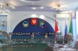 28.04.2026 На заседании КЧС - о мерах противопожарной безопасности и готовности к летнему сезону  | Администрация муниципального округа город Партизанск Приморского края Официальный сайт
