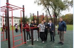 01.10.2024 Еще один объект  инициативного бюджетирования  «Твой проект» появился в городском округе.   | Администрация муниципального округа город Партизанск Приморского края Официальный сайт