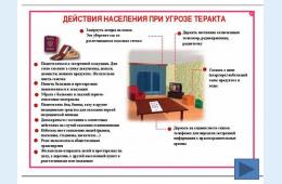 11.09.2024 Общие рекомендации  при угрозе террористического акта      11.09.1024г. | Администрация муниципального округа город Партизанск Приморского края Официальный сайт