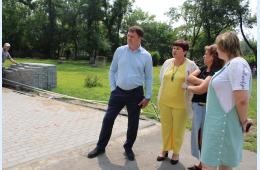 16.07.2024 Партерная зона появится  в школе №50 | Администрация муниципального округа город Партизанск Приморского края Официальный сайт