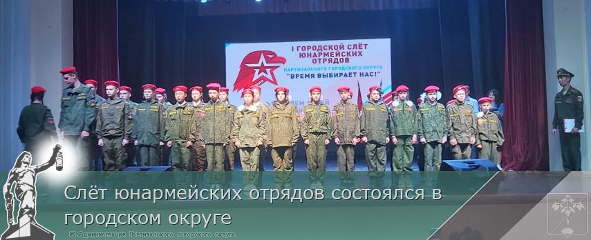 Слёт юнармейских отрядов состоялся в городском округе | Администрация муниципального округа город Партизанск Приморского края Официальный сайт