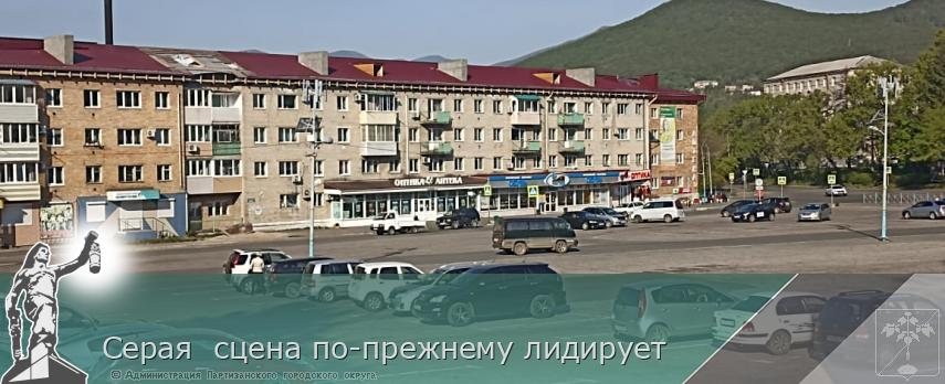 Серая  сцена по-прежнему лидирует  | Администрация муниципального округа город Партизанск Приморского края Официальный сайт