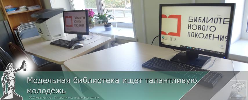 Модельная библиотека ищет талантливую молодёжь  | Администрация муниципального округа город Партизанск Приморского края Официальный сайт
