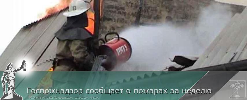 Госпожнадзор сообщает о пожарах за неделю | Администрация муниципального округа город Партизанск Приморского края Официальный сайт