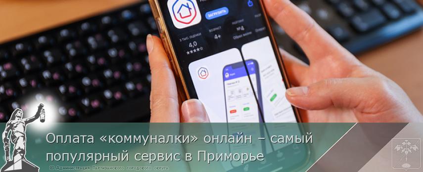 Оплата «коммуналки» онлайн – самый популярный сервис в Приморье