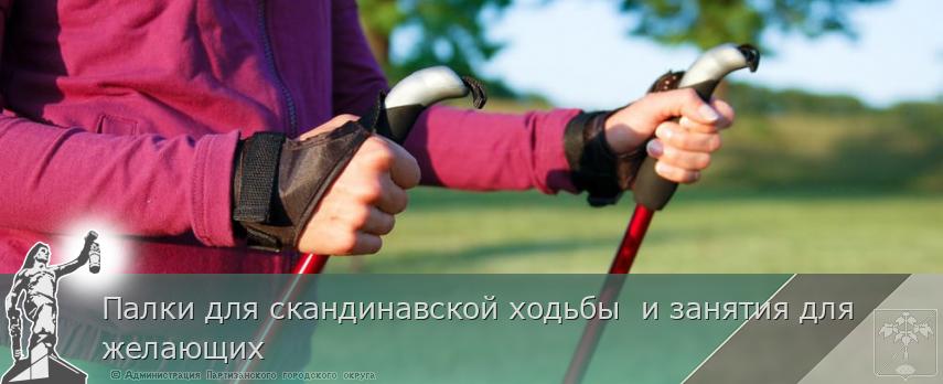 Палки для скандинавской ходьбы и занятия для желающих | Администрация муниципального округа город Партизанск Приморского края Официальный сайт Палки для скандинавской ходьбы и занятия для желающих | Администрация муниципального округа город Партизанск Приморского края Официальный сайт