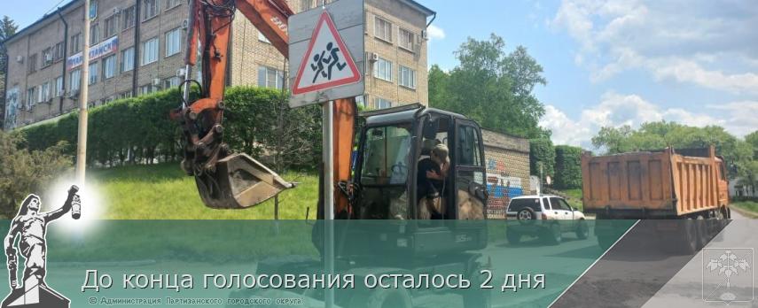 До конца голосования осталось 2 дня  | Администрация муниципального округа город Партизанск Приморского края Официальный сайт