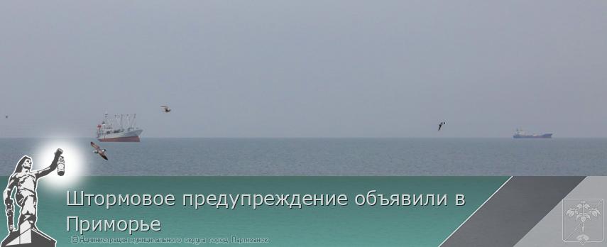 Штормовое предупреждение объявили в Приморье  | Администрация муниципального округа город Партизанск Приморского края Официальный сайт