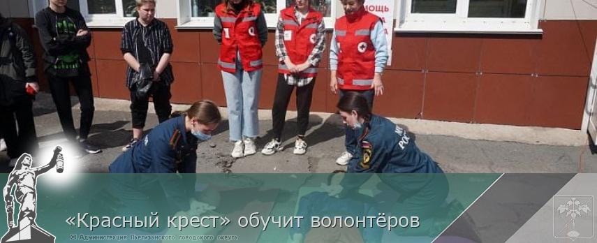 «Красный крест» обучит волонтёров | Администрация муниципального округа город Партизанск Приморского края Официальный сайт