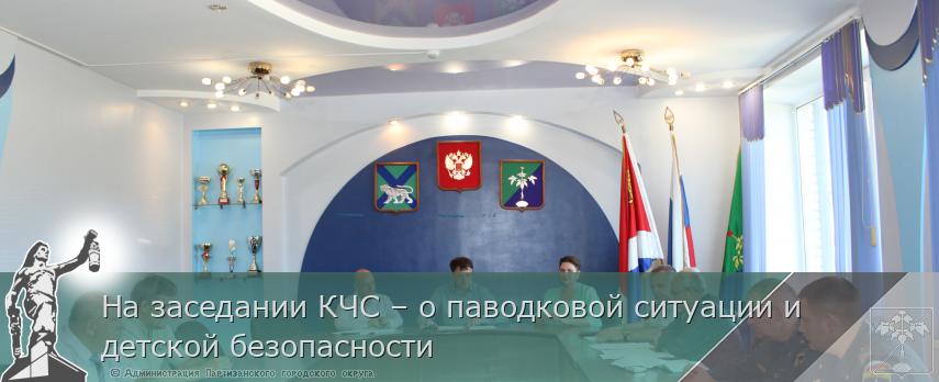 На заседании КЧС – о паводковой ситуации и детской безопасности | Администрация муниципального округа город Партизанск Приморского края Официальный сайт