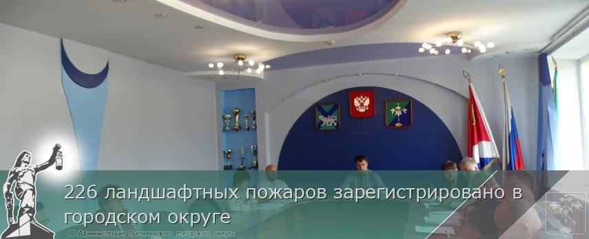 226 ландшафтных пожаров зарегистрировано в городском округе  | Администрация муниципального округа город Партизанск Приморского края Официальный сайт