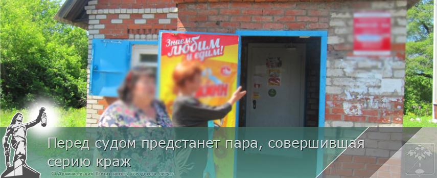 Перед судом предстанет пара, совершившая серию краж | Администрация муниципального округа город Партизанск Приморского края Официальный сайт Перед судом предстанет пара, совершившая серию краж | Администрация муниципального округа город Партизанск Приморского края Официальный сайт