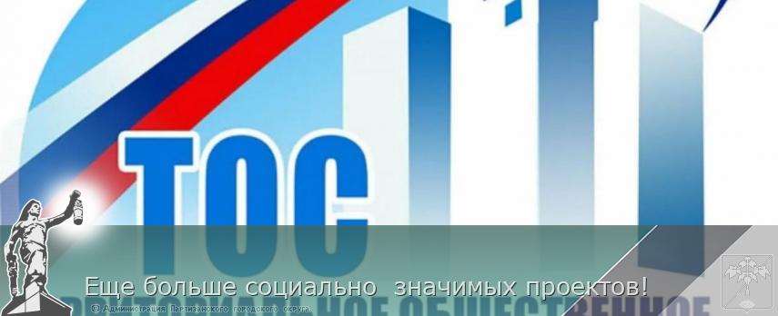 Еще больше социально  значимых проектов! | Администрация муниципального округа город Партизанск Приморского края Официальный сайт